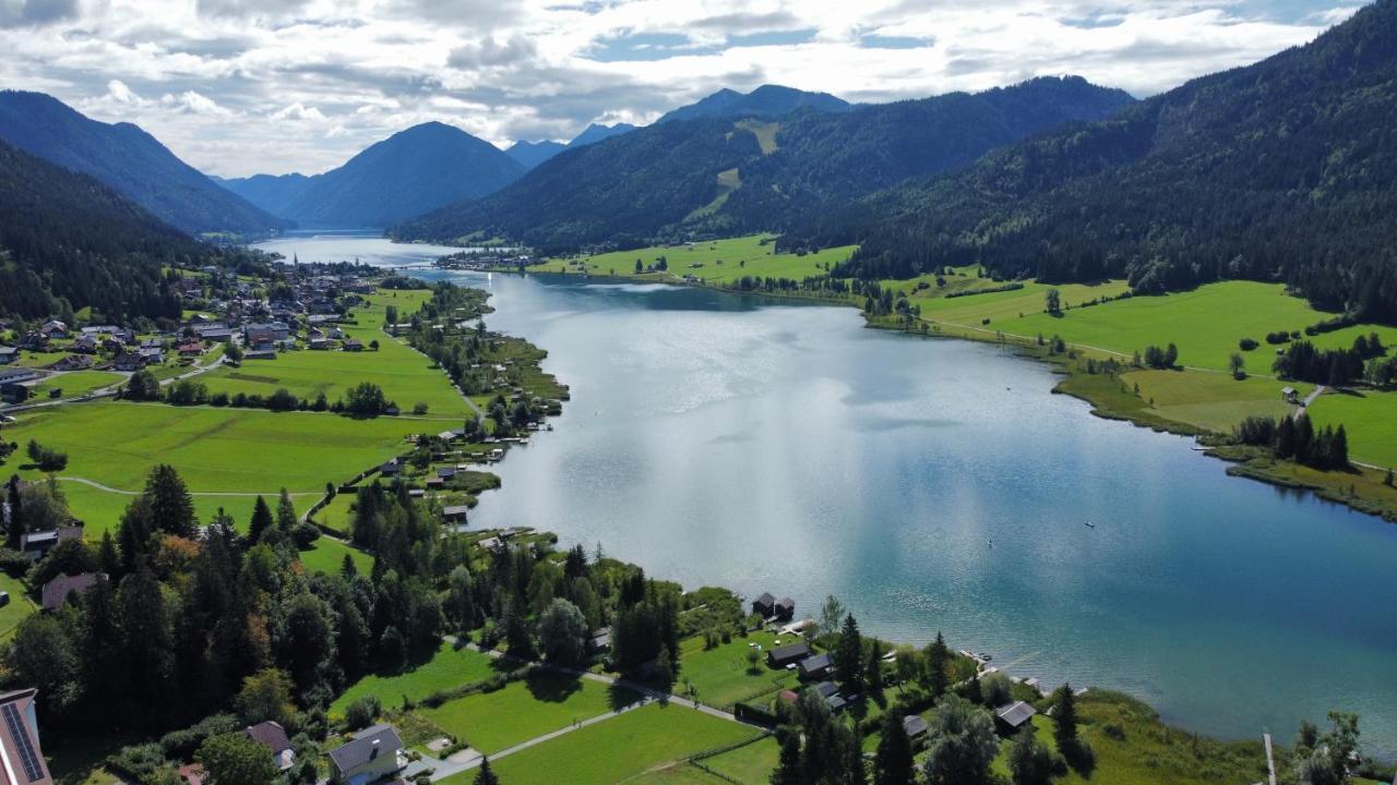 Erdhaeuser Und Apartments Mit Seeblick Und Alleinlage Weissensee Exterior photo